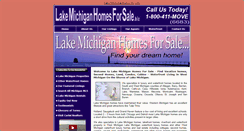 Desktop Screenshot of lakemichiganhomesforsale.biz